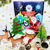 A Snow Winter Wonderland Christmas Toy Set featuring snowy-themed toys and festive accessories, designed to inspire creative play and holiday imagination in kids.